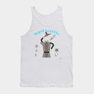 Robot barista Tank Top